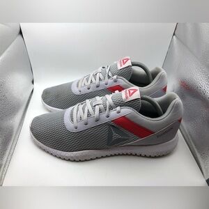 Reebok grey red womens sneakers size 11